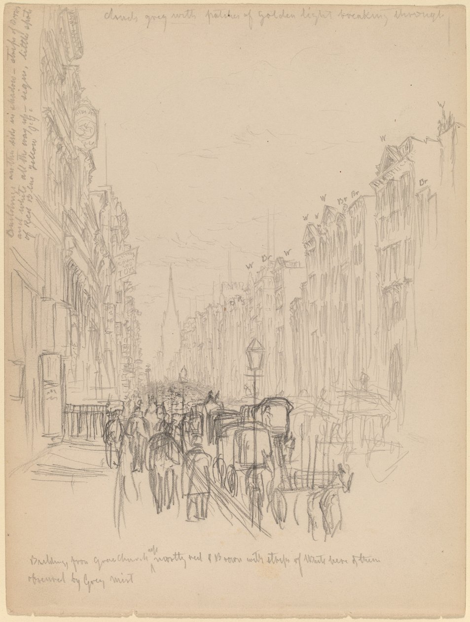 Fifth Avenue -rakennus Gracen kirkosta tekijältä Henry Farrer