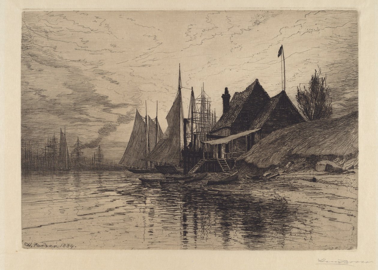 New Yorkin satama tekijältä Henry Farrer
