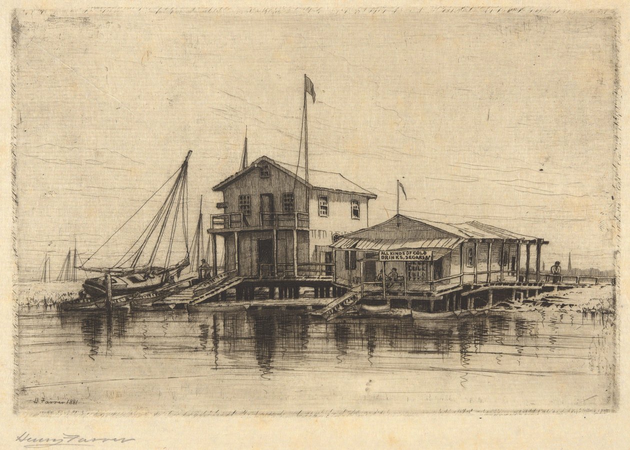 Creekin varrella, Long Island tekijältä Henry Farrer