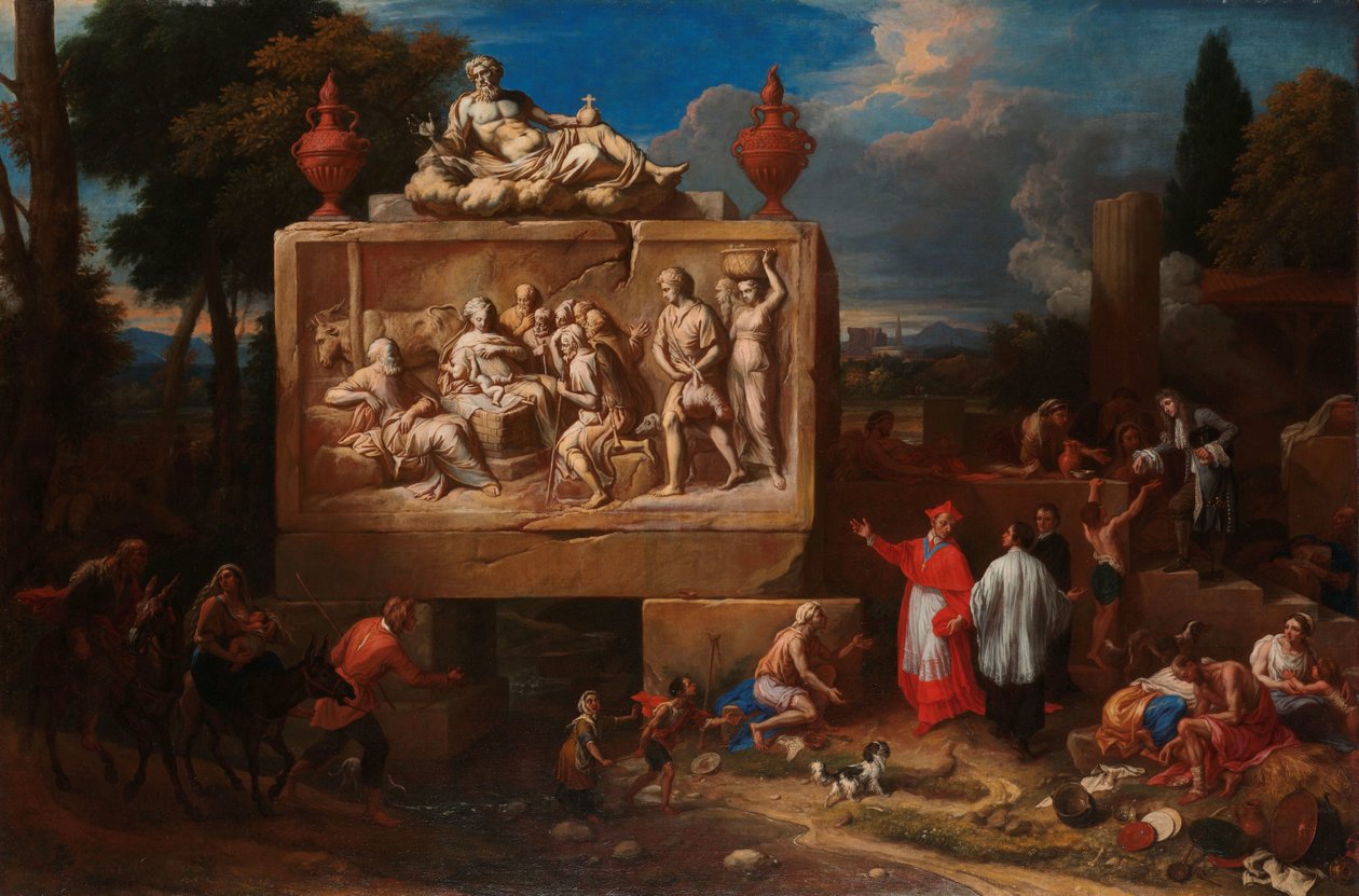 Fantasiamaisema St Charles Borromeon kanssa Fantasiamaisema Saint Charles Borromeon kanssa tekijältä Henry Ferguson