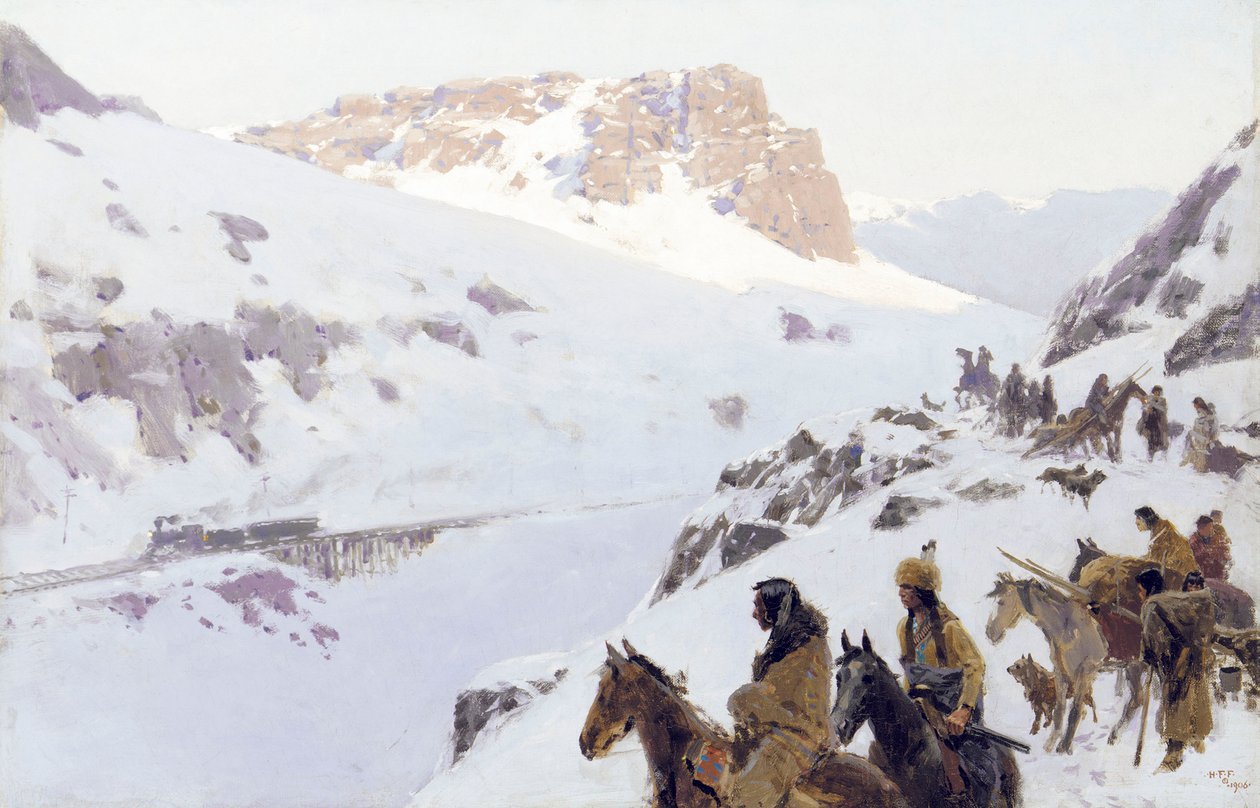 Uuden päivän aamu, 1906 tekijältä Henry Francois Farny
