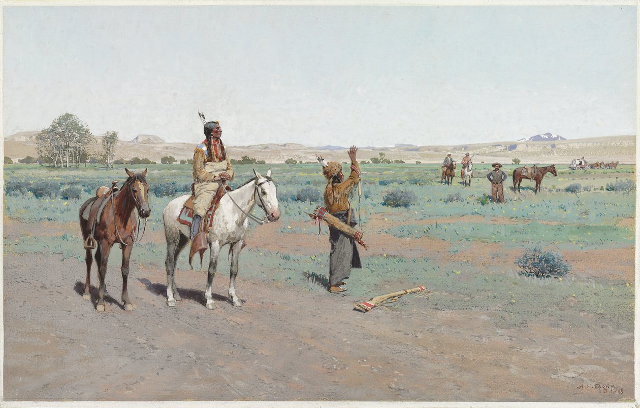 Rauhan merkki, 1898 tekijältä Henry Francois Farny