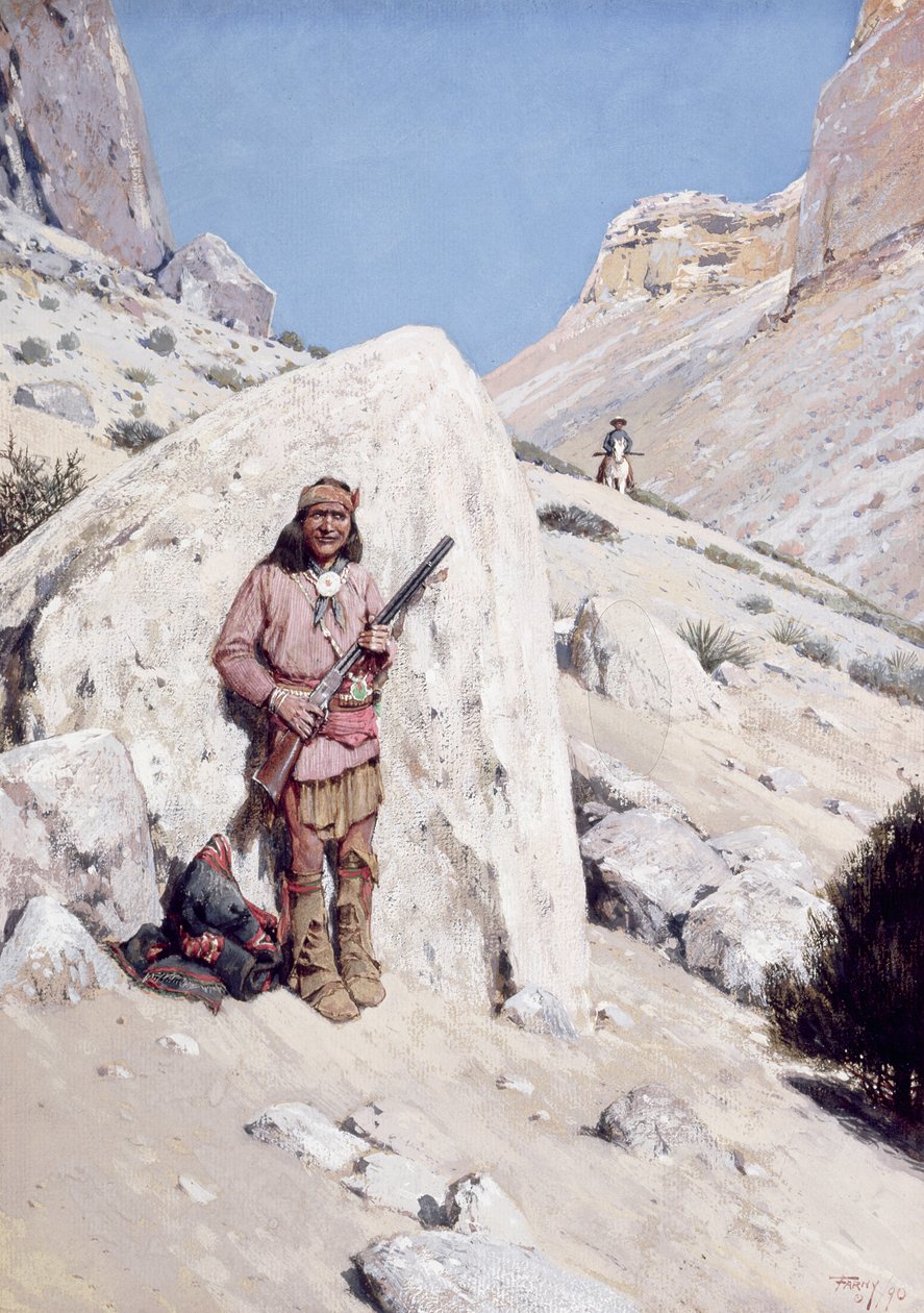 Jännitys, 1890 tekijältä Henry Francois Farny