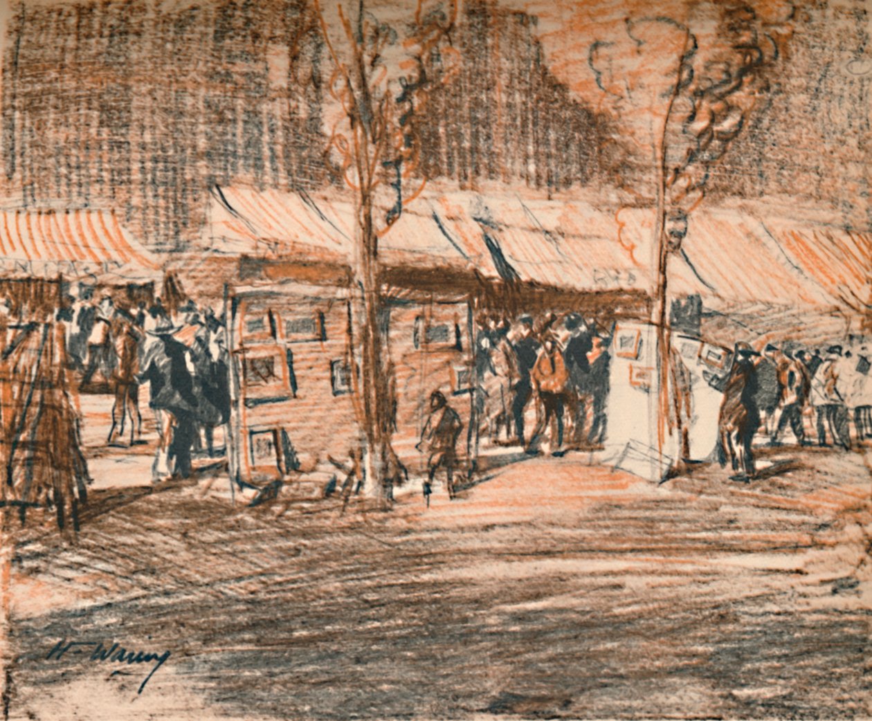 The Daub Fair Hirviömäinen sekamyynti, vuodelta 1927, 1927 tekijältä Henry Franks Waring