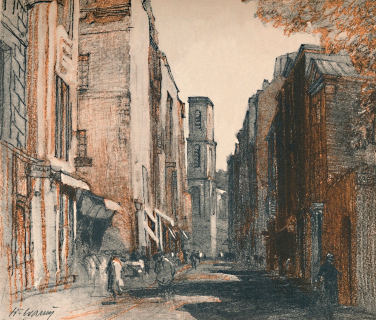 Niitä voi todella kutsua kyläkaupoiksi, c1927, 1927 tekijältä Henry Franks Waring