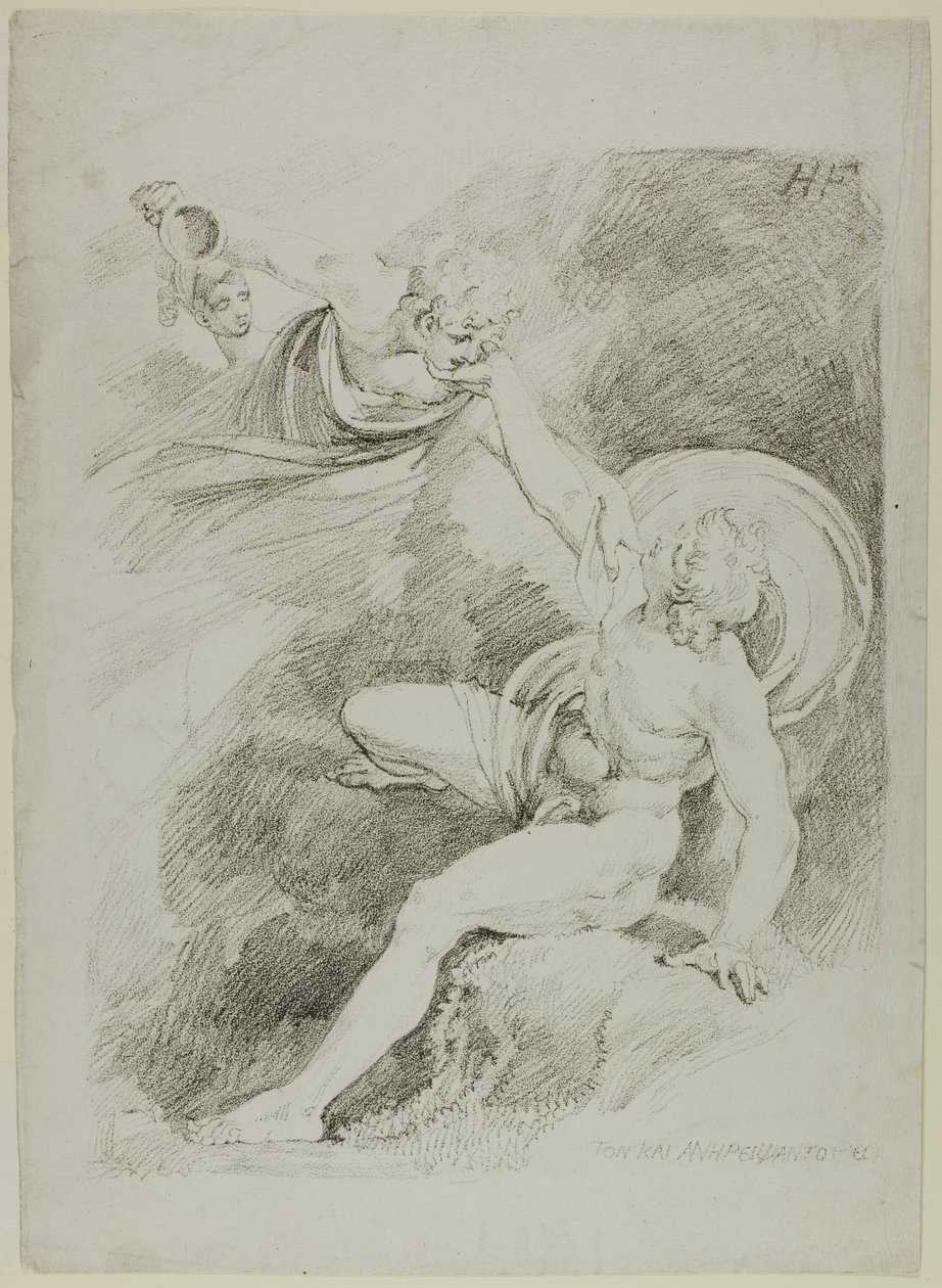 Taivaallinen Ganymedes tekijältä Johann Heinrich Füssli