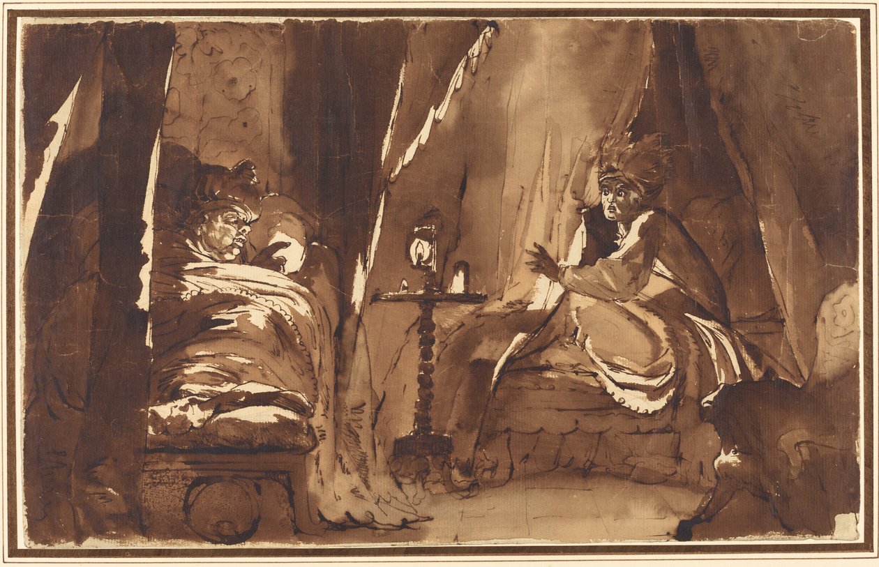 Keskiyö tekijältä Johann Heinrich Füssli