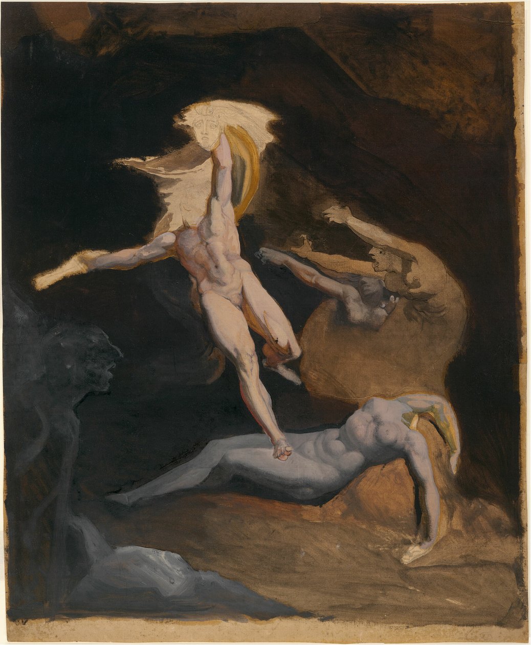 Perseus alkaen Gorgonien luolasta tekijältä Johann Heinrich Füssli