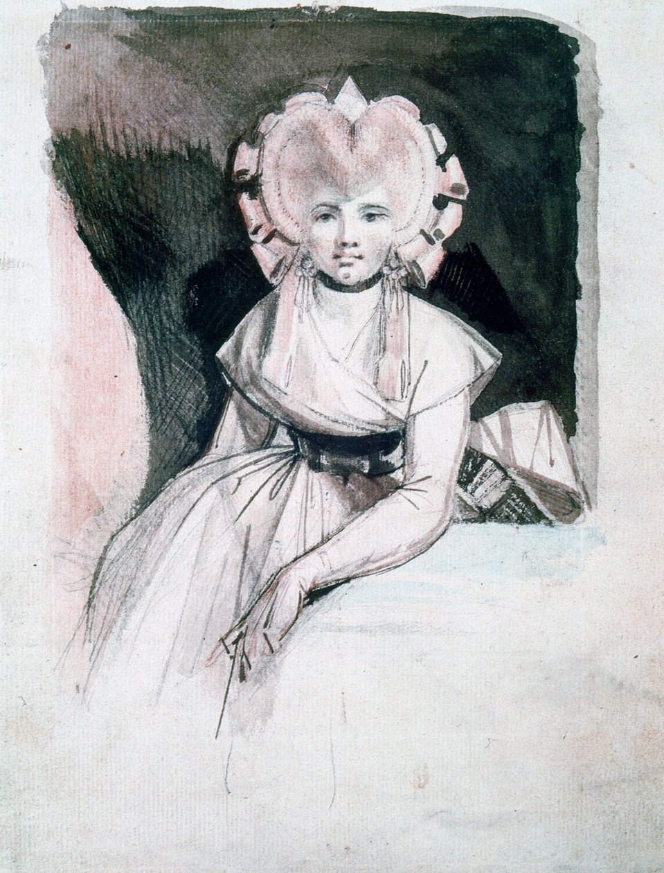 Rouva Fuselin muotokuva, 1741-1825 tekijältä Johann Heinrich Füssli