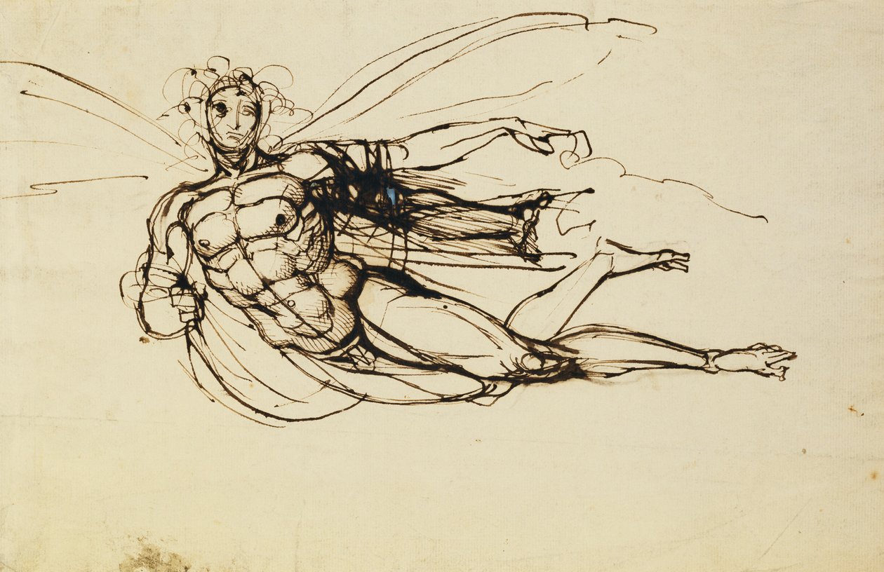 saatana tekijältä Johann Heinrich Füssli