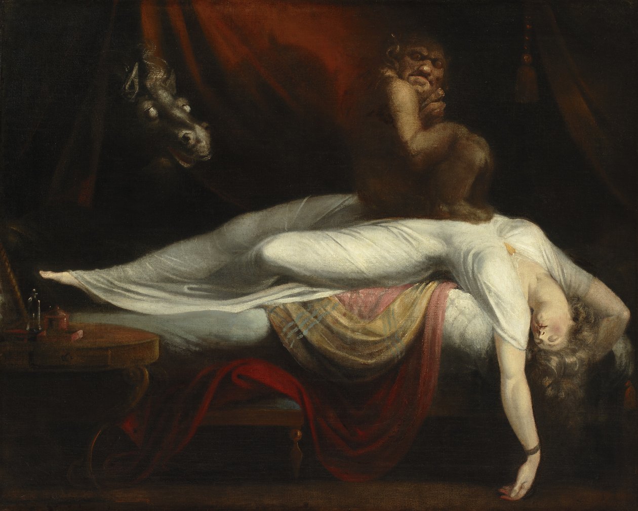 Painajainen, 1781 tekijältä Johann Heinrich Füssli