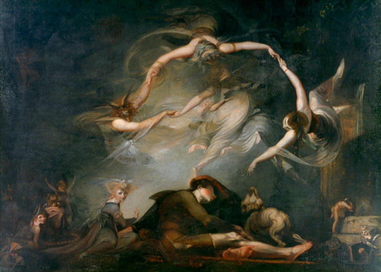 The Shepherds Dream, Lost Paradise, 1793 tekijältä Johann Heinrich Füssli