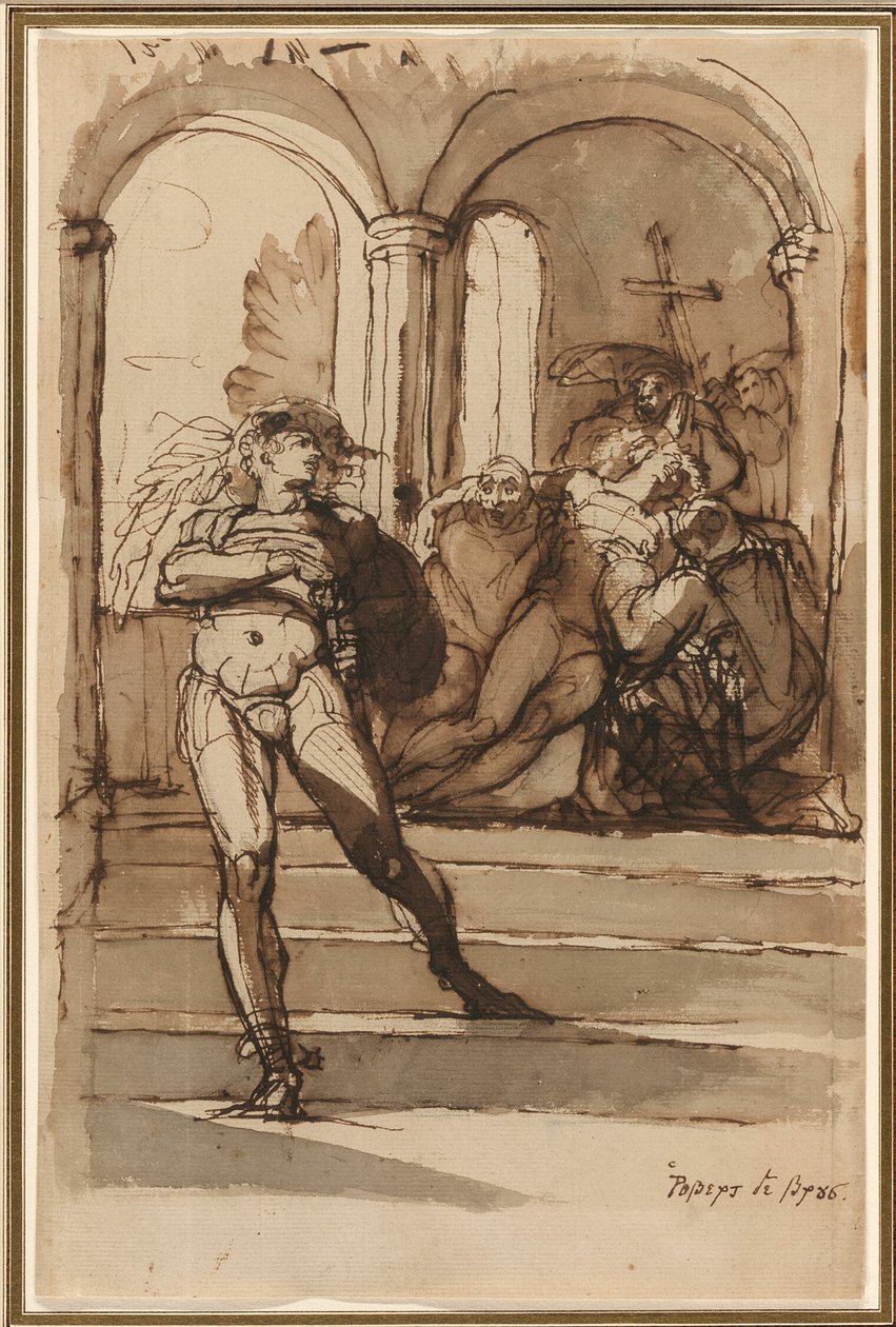 Robert Brucen tekemä Red Comynin surmaaminen tekijältä Henry Fuseli