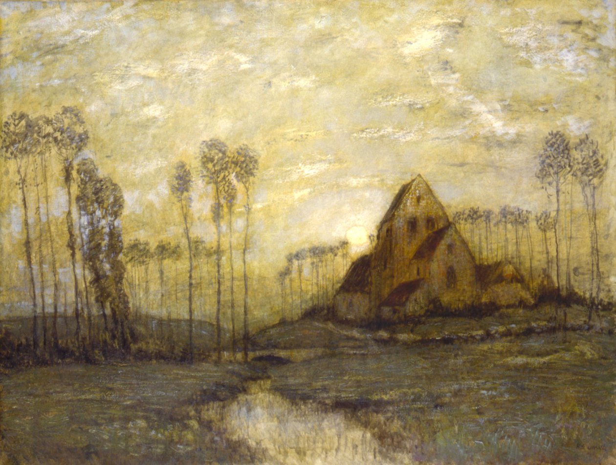 Montreuilin vanha kirkko tekijältä Henry Golden Dearth