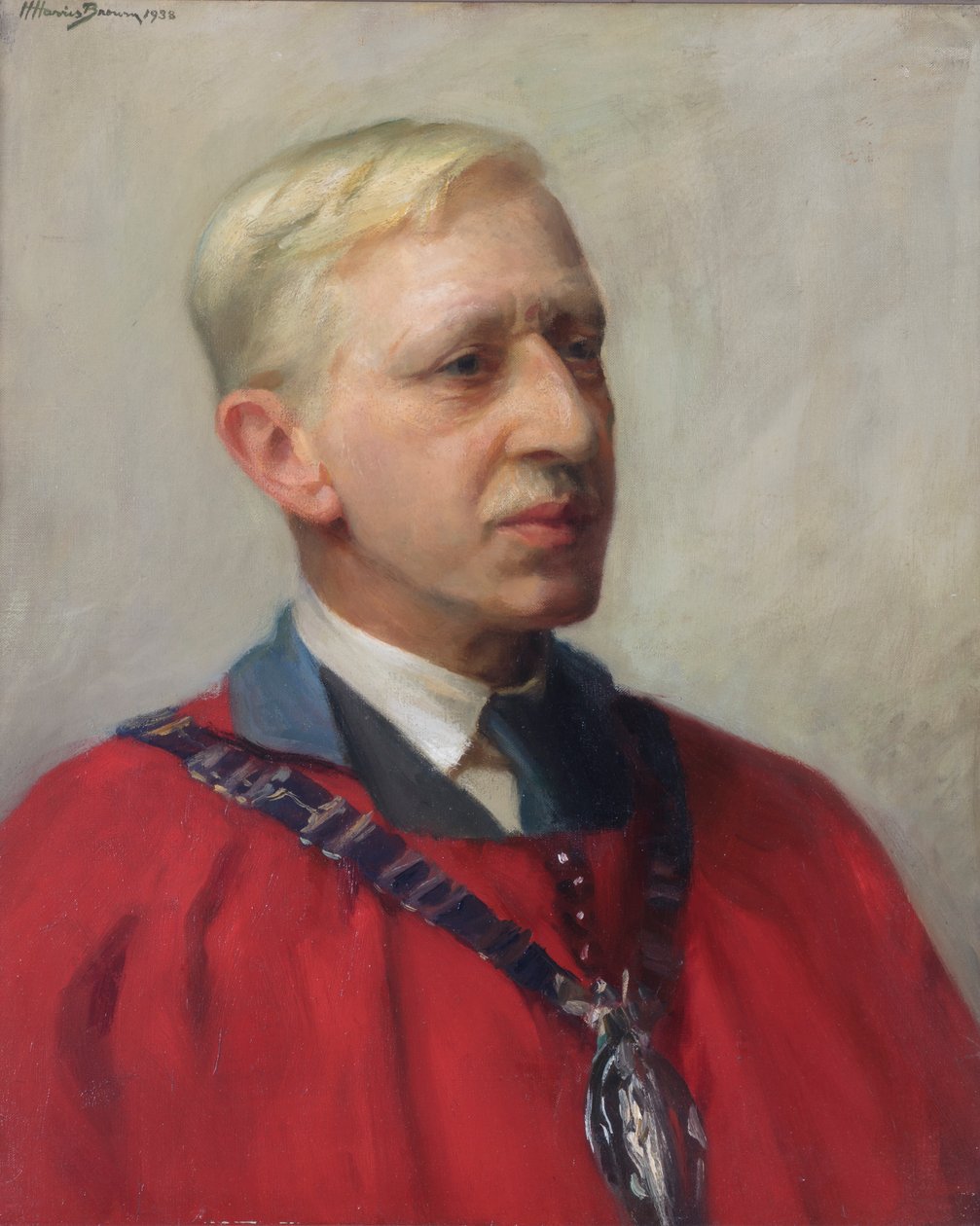 Richard Garben muotokuva tekijältä Henry Harris Brown