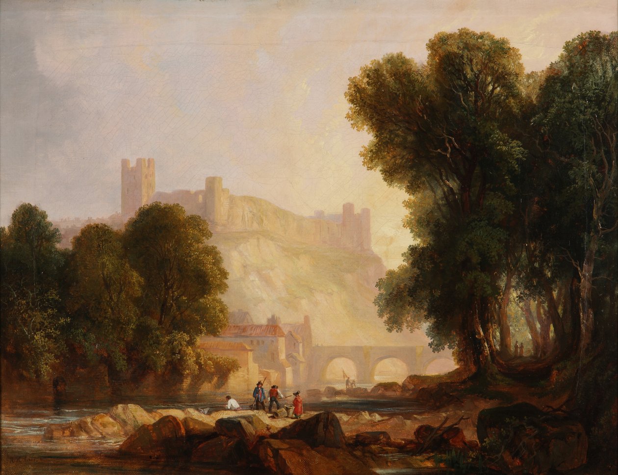 Richmondin linna, Yorkshire tekijältä Henry Harris Lines