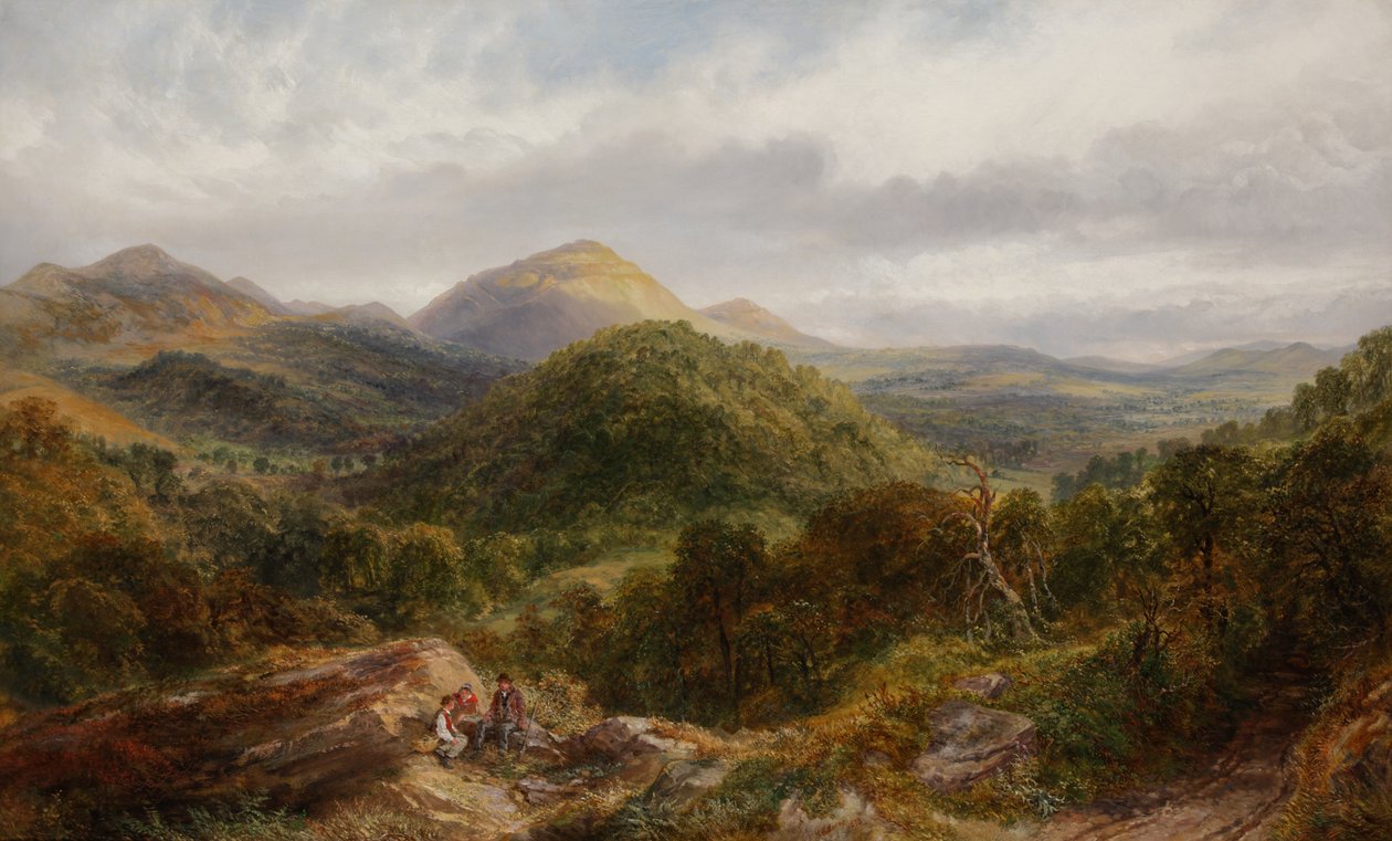 Brittiläinen leiri ja Herefordshiren majakka, 1872 tekijältä Henry Harris Lines