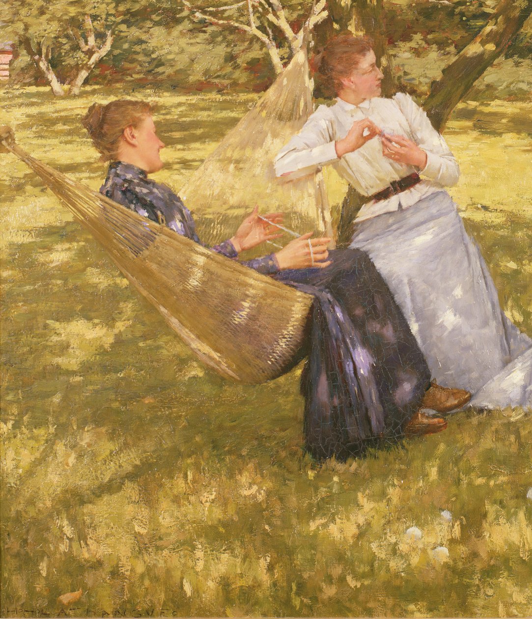 Orchardissa, 1893 tekijältä Henry Herbert La Thangue