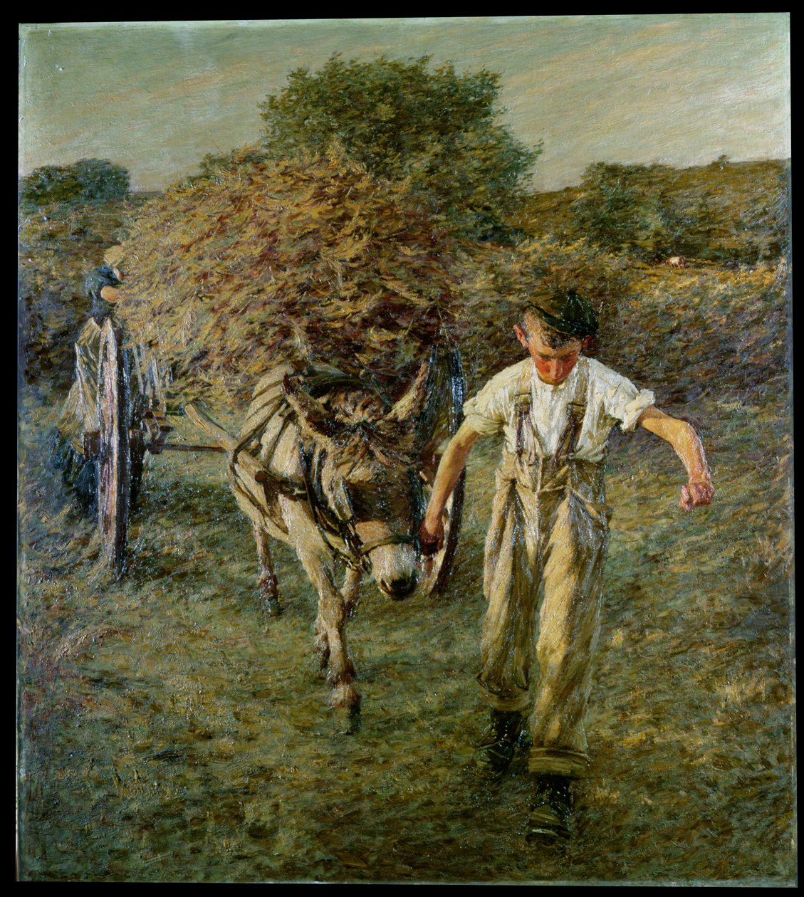 Haywain, n. 1889 tekijältä Henry Herbert La Thangue