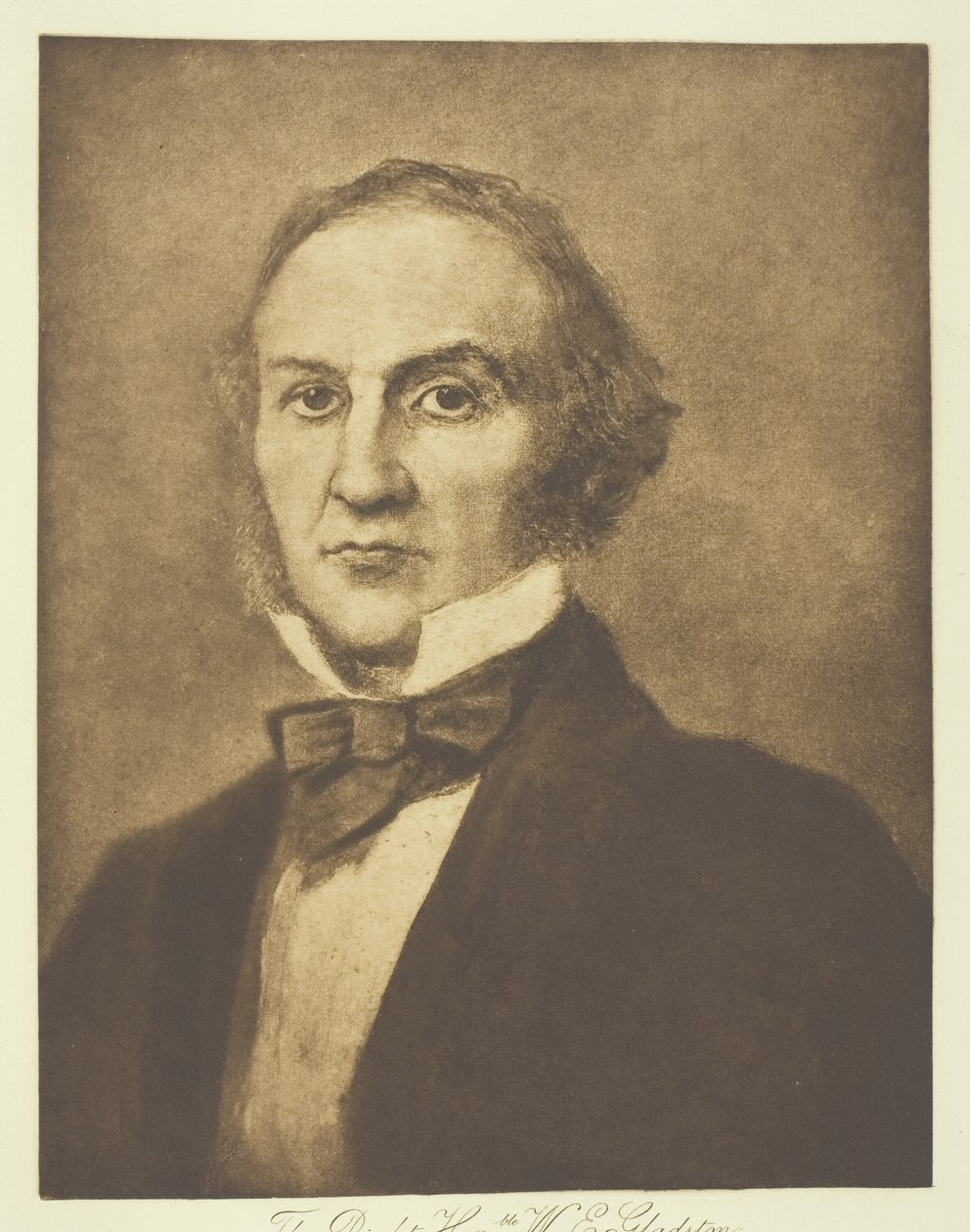 Oikea arvoisa W.E. Gladstone, M.P. tekijältä Henry Herschel Hay Cameron