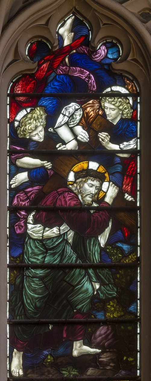 Westminster, St Margaret, James Powell & Sons, Henry Holiday, The Passion Of Christ, 1883. tekijältä Henry Holiday