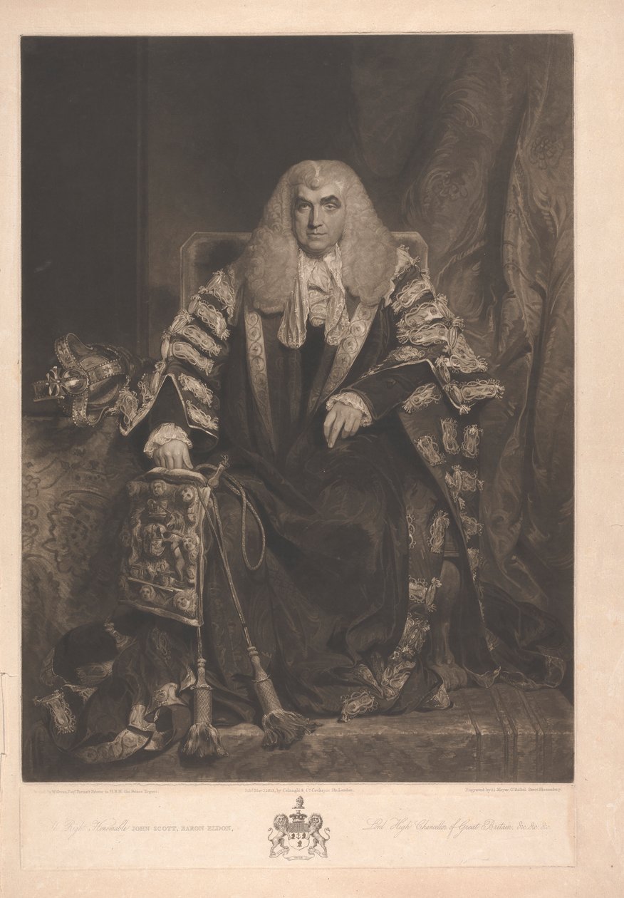 John Scott, Eldonin ensimmäinen jaarli tekijältä Henry Hoppner Meyer