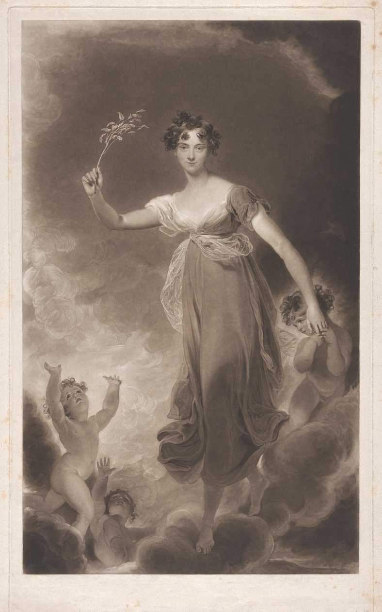 Lady Leicester Hopena tekijältä Henry Hoppner Meyer