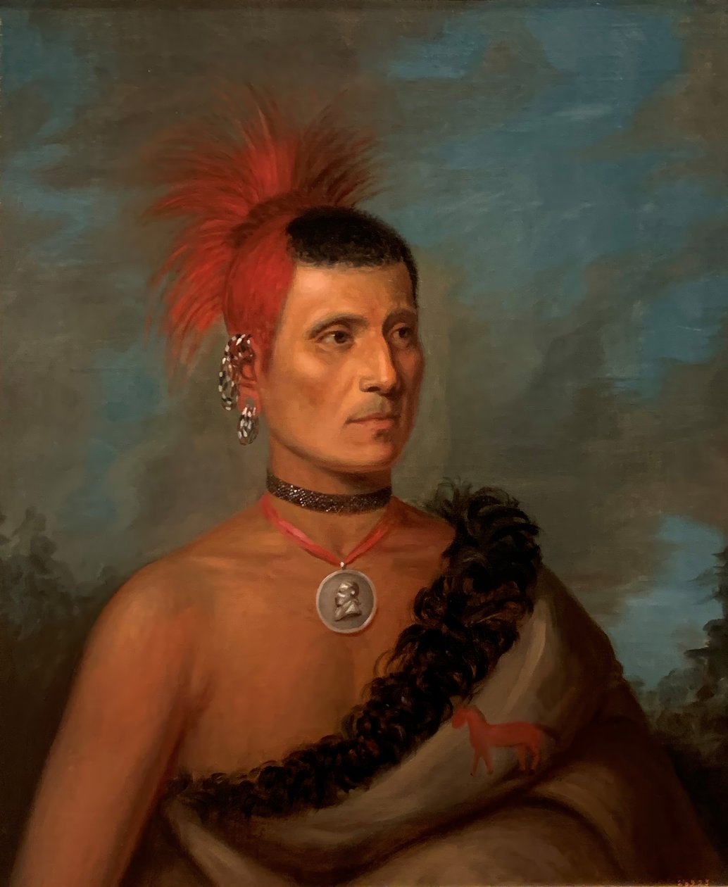 Pace-ke-le-ch-co, 1832-33. tekijältä Henry Inman