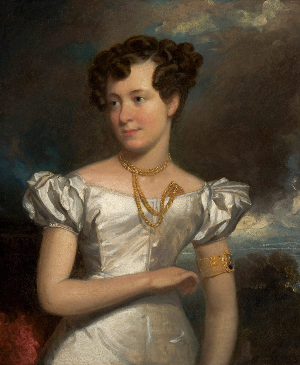 Clara Fisherin muotokuva tekijältä Henry Inman