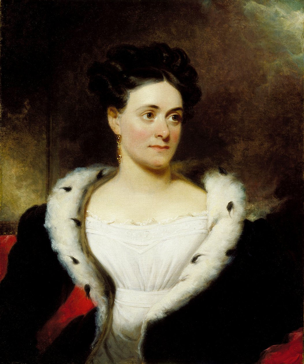 Rouva James W. Wallackin muotokuva tekijältä Henry Inman