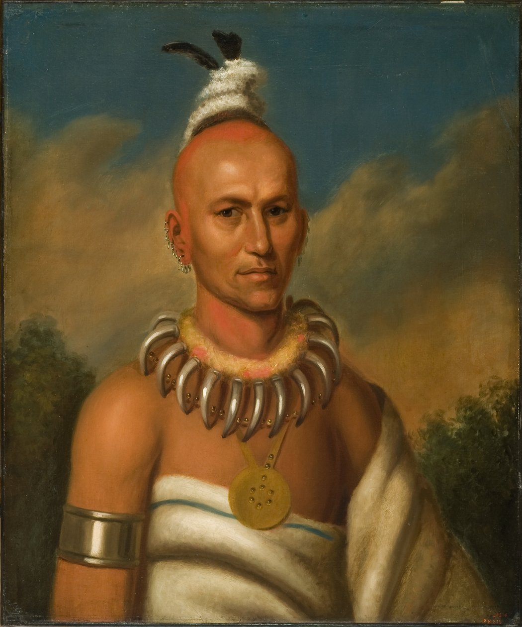 Tai-O-Mah (Kettu), 1831?33 tekijältä Henry Inman