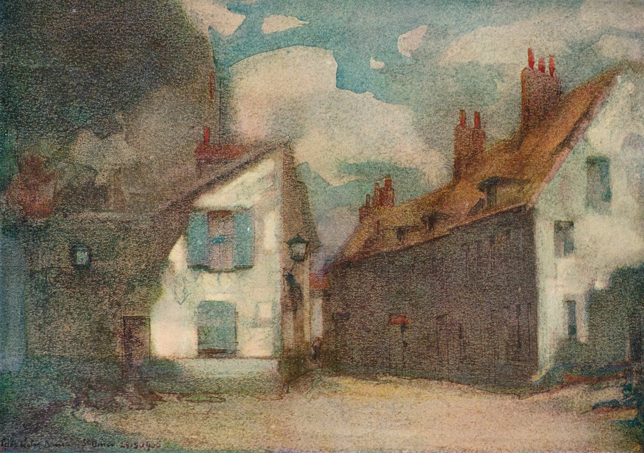 LEnclos De Notre Dame, St. Omer, 1800-luku tekijältä Henry John Boddington