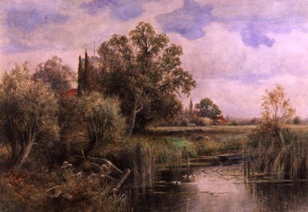 The Backwater, Wargrave-on-Thames tekijältä Henry John Kinnaird