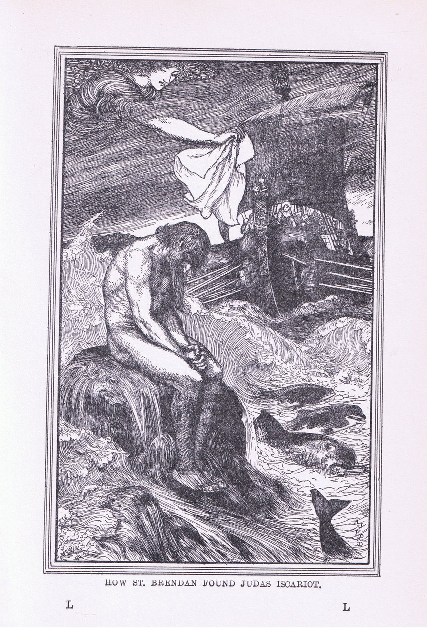 Kuinka St Brendan löysi Juudas Iskariotin, 1912 tekijältä Henry Justice Ford