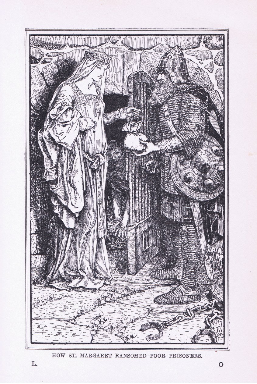 Kuinka Pyhä Margaret lunasti köyhät vangit, 1912 tekijältä Henry Justice Ford