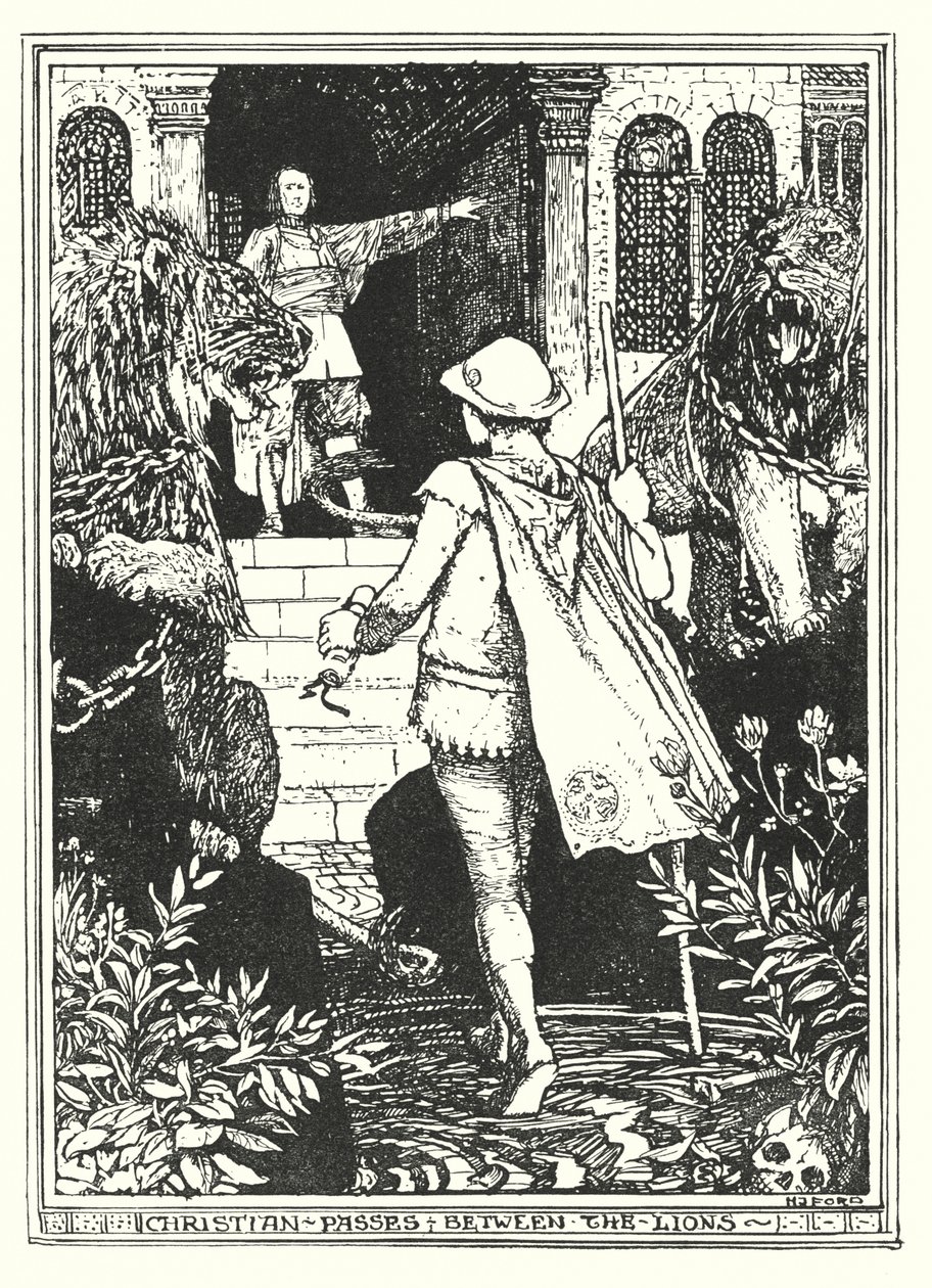 Kuvitus John Bunyanin teokseen The Pilgrim