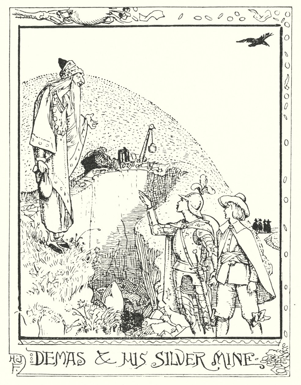 Kuvitus John Bunyanin teokseen The Pilgrim