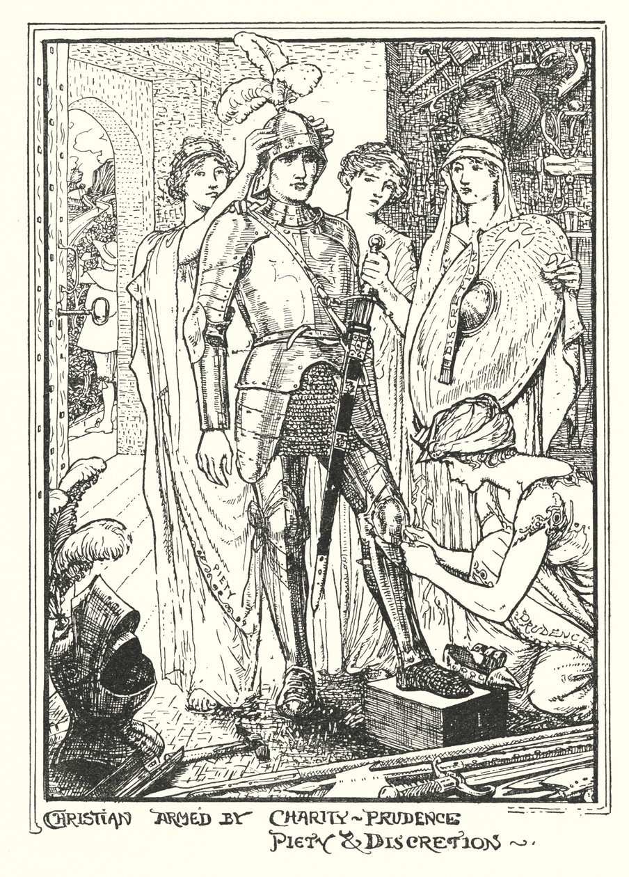 Kuvitus John Bunyanin teokseen The Pilgrim