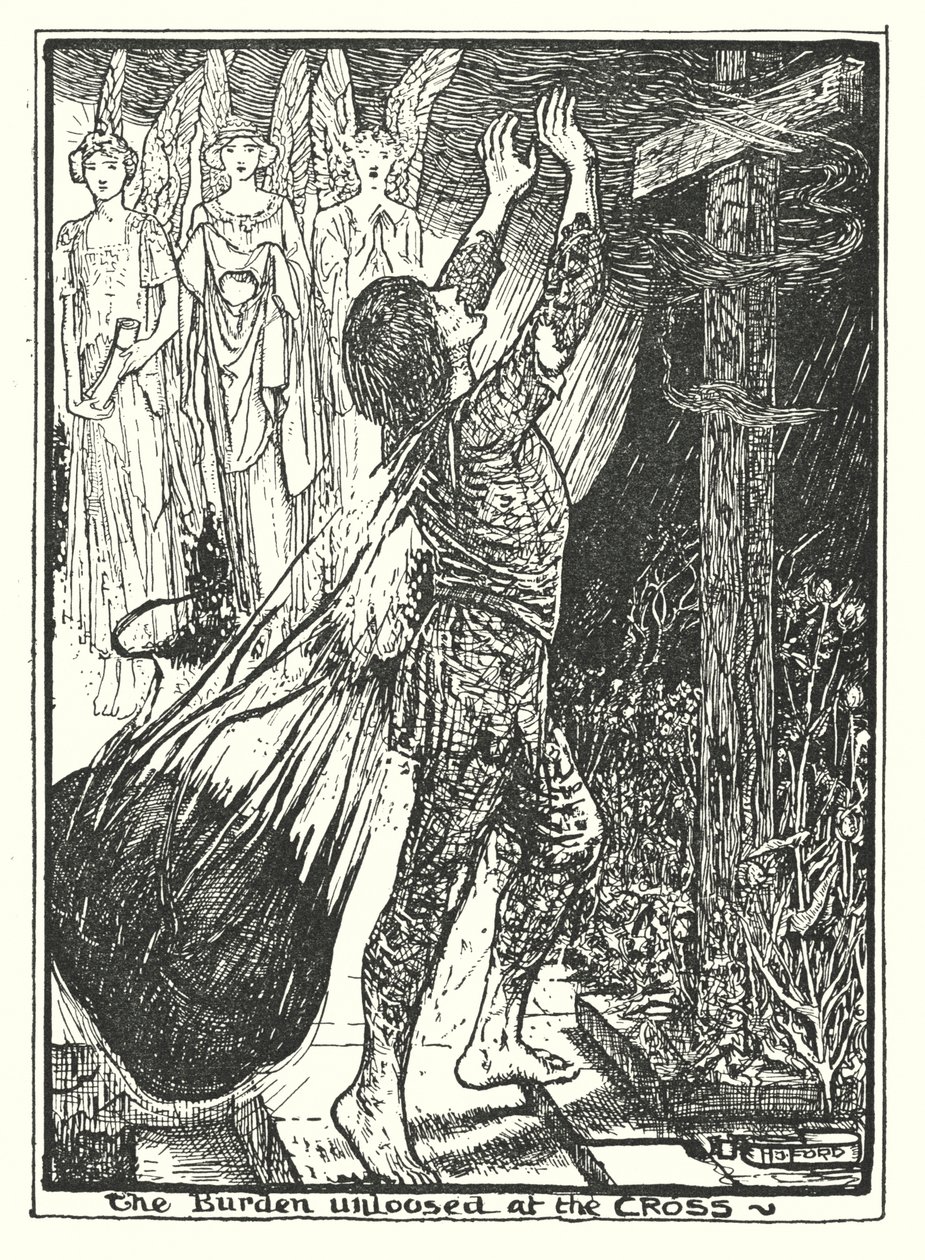 Kuvitus John Bunyanin teokseen The Pilgrim