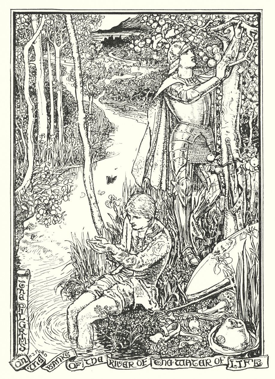 Kuvitus John Bunyanin teokseen The Pilgrim