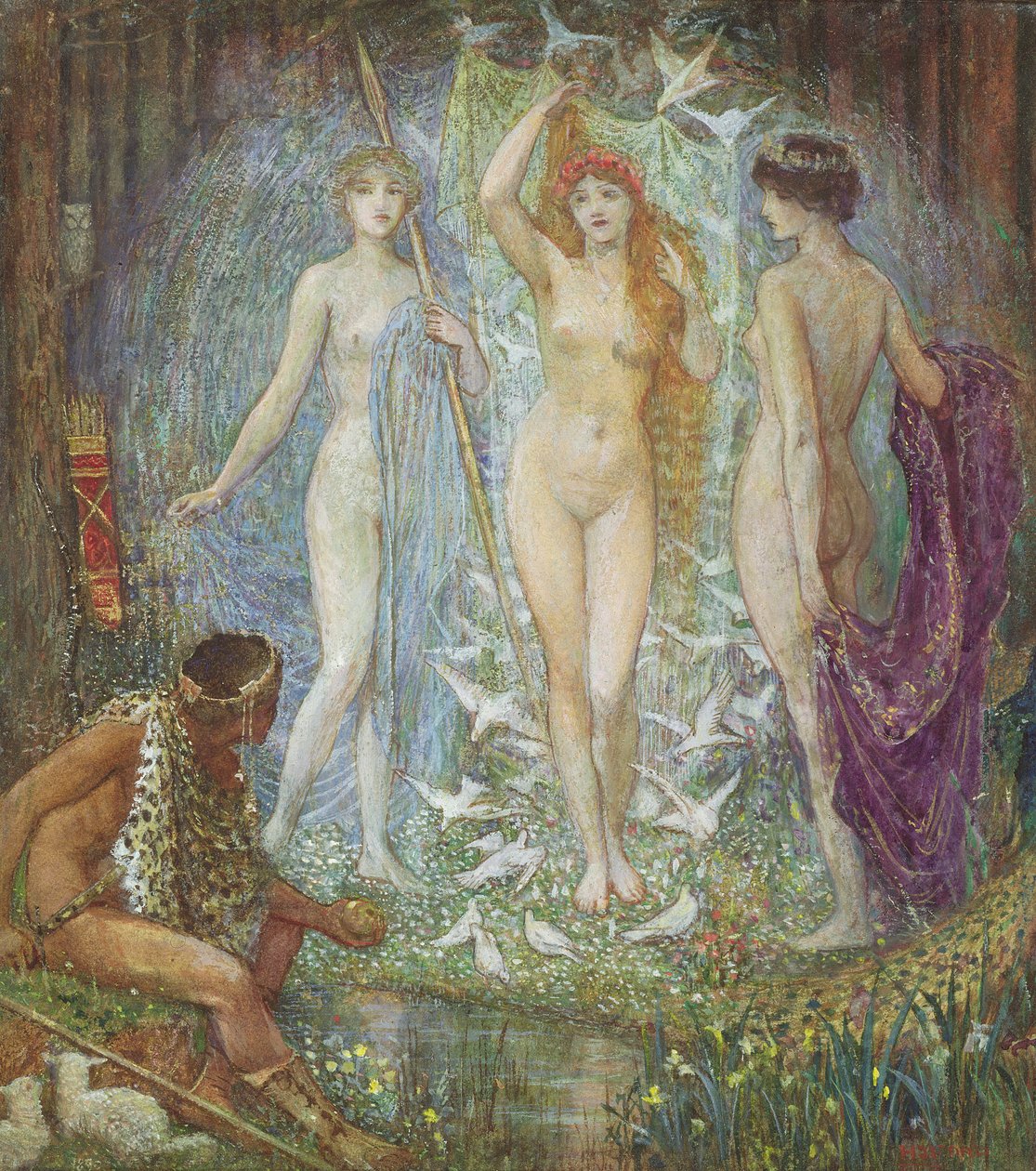 Pariisin tuomio, 1890 tekijältä Henry Justice Ford