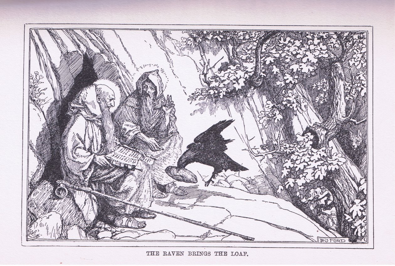Korppi tuo leivän, 1912 tekijältä Henry Justice Ford