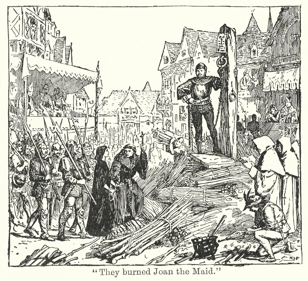 "He polttivat Jeanne d