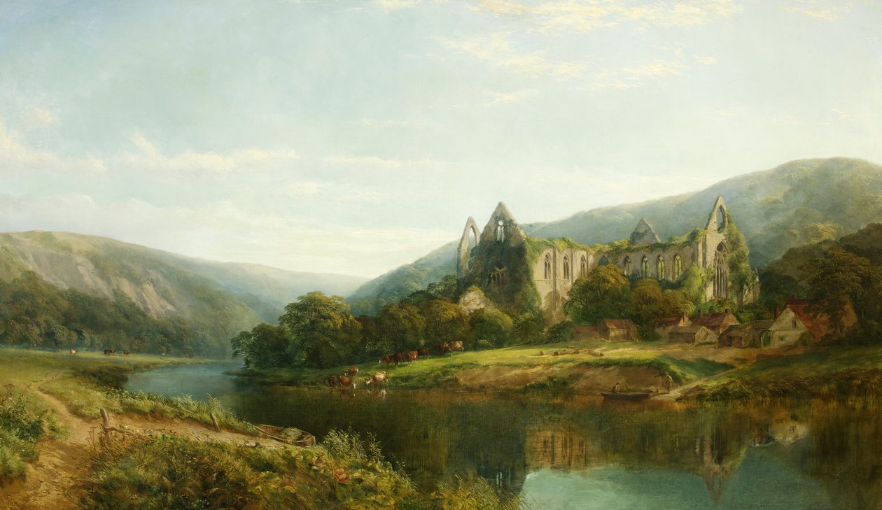Tintern Abbey, 1861 tekijältä Henry Jutsum