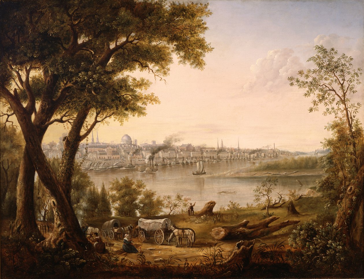 Saint Louis vuonna 1846 tekijältä Henry Lewis
