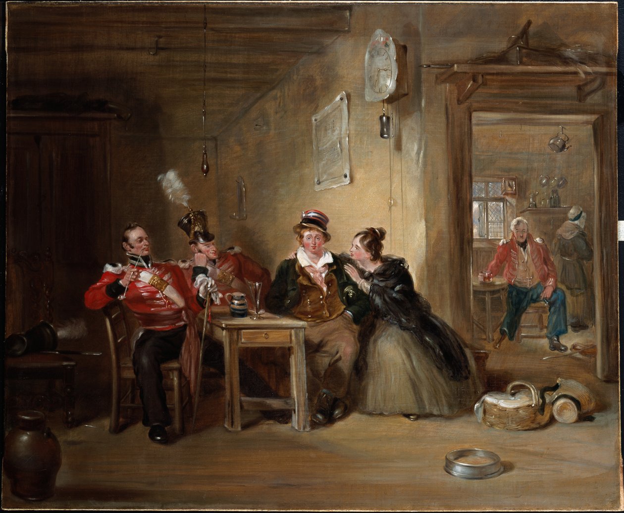 The Recruit, 1830 noin tekijältä Henry Liverseege