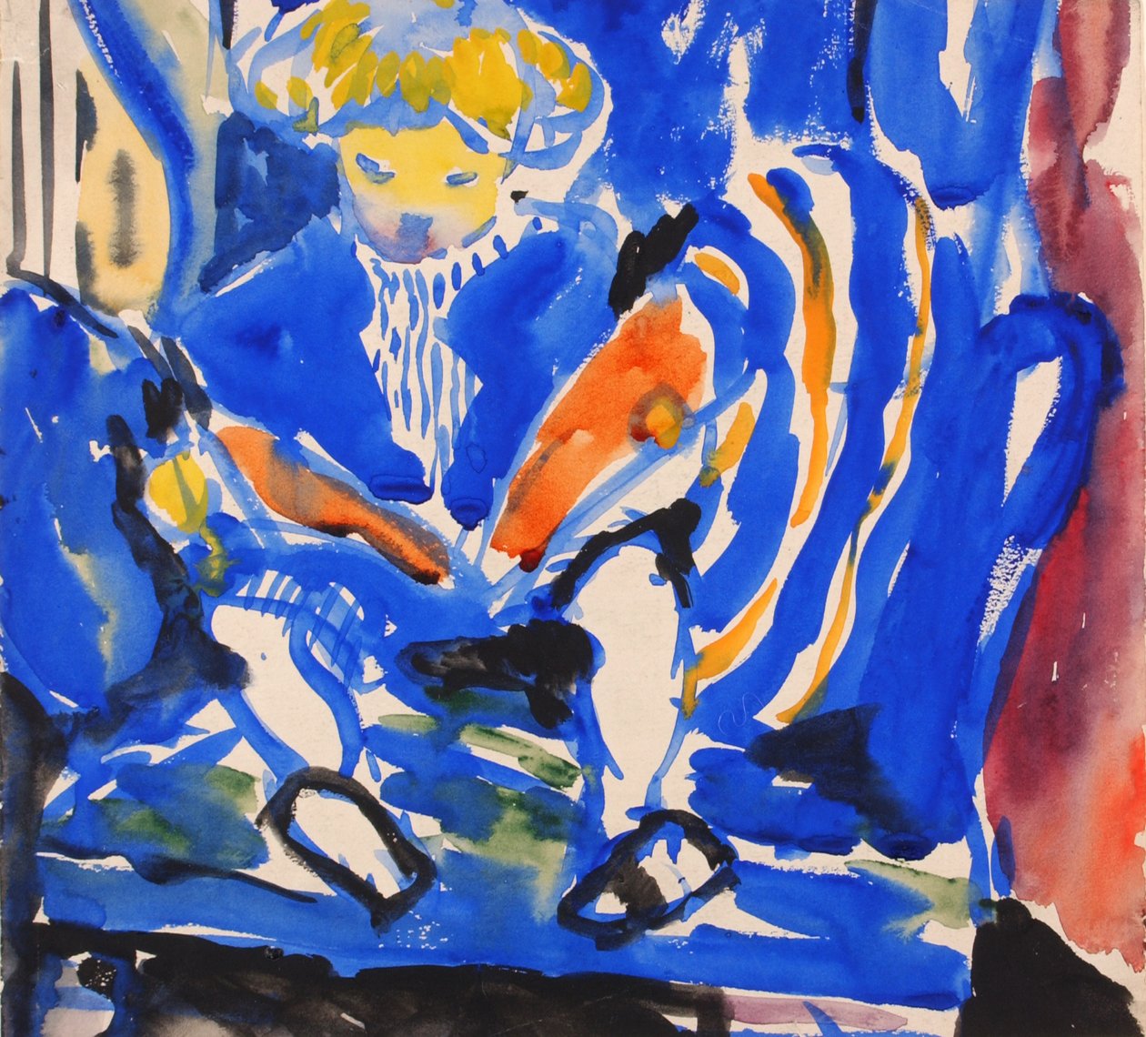 Lapsen lukeminen, 1915-1918. tekijältä Henry Lyman Saÿen