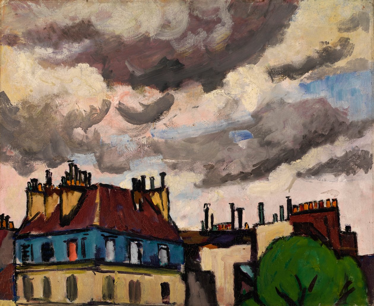 Katot ja pilvet, Pariisi, 1910-1912. tekijältä Henry Lyman Saÿen