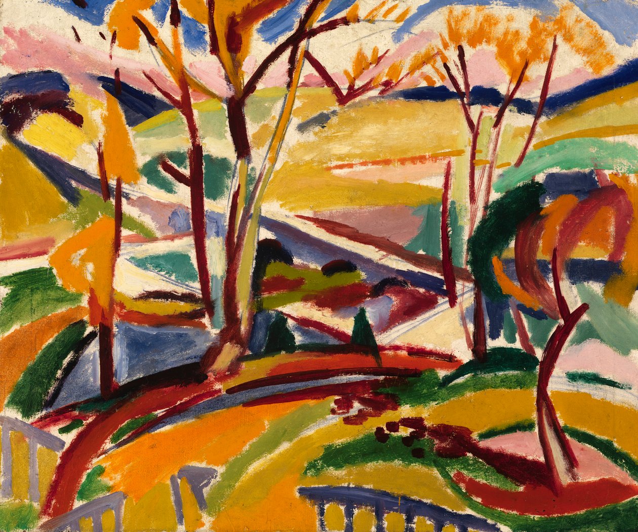 Valley Falls I, 1915. tekijältä Henry Lyman Saÿen