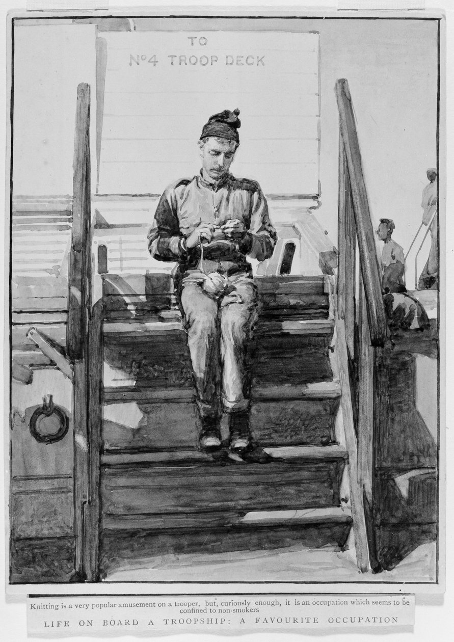 Elämä joukkolaivalla: suosikkiammatti, 1899 tekijältä Henry Marriott Paget